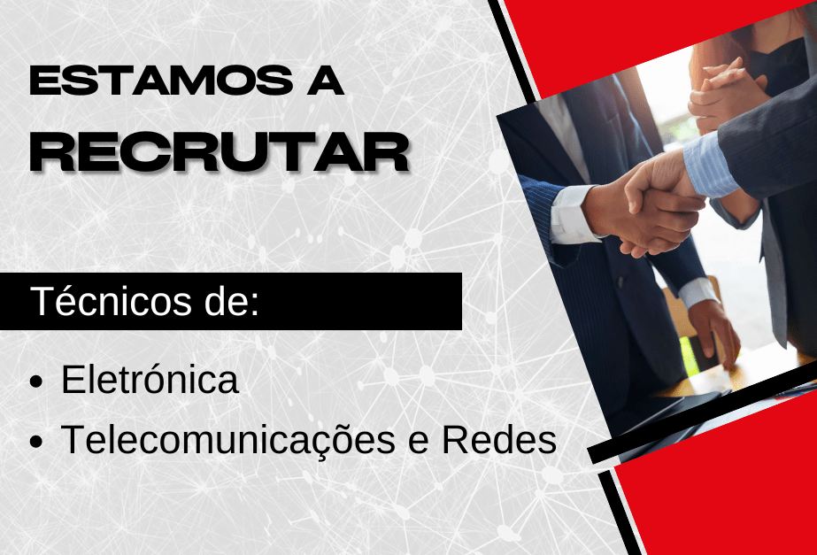 Oferta de emprego técnico de telecomunicações